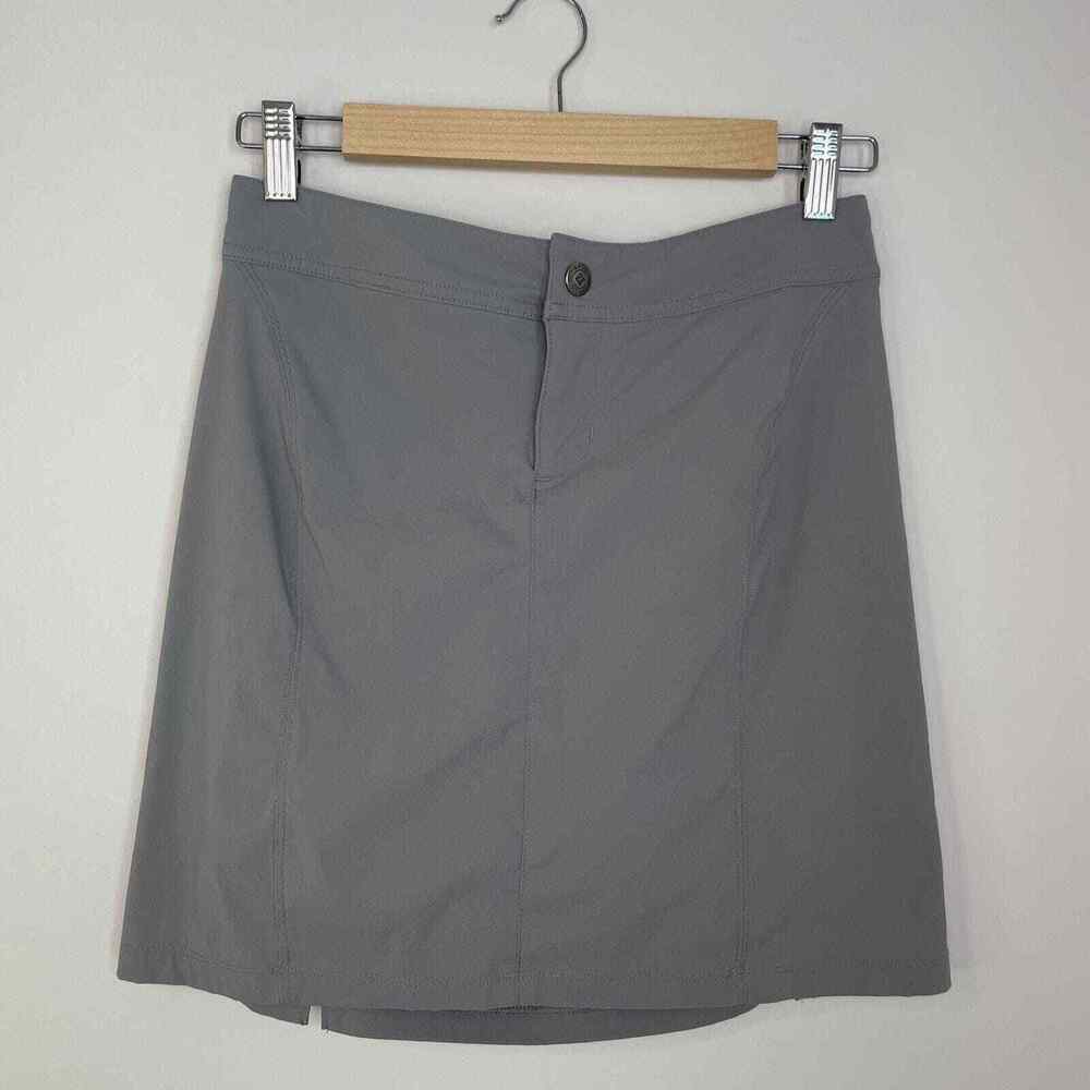 Columbia Omni-Shield Skort Advanced Repellency Activewear Golf Tennis Gray Sz 2